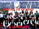 Concierto de la Banda de Gaitas Nivaria de la Casa de Galicia en Valladolid, en Pinar de Antequera