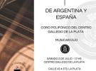 Concerto "De Argentina y España", no Centro Gallego de La Plata