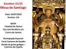 Misa de Santiago Apóstolo 2022, en Santos