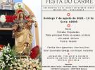 Festa do Carme 2022 en Residentes de O Grove en Bos Aires