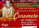 Misa en honor de la Virgen de Coromoto, en Vigo