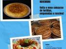 Concurso de tortillas, empanadas e roscóns 2022 da A.C.G. Agarimos de Badalona
