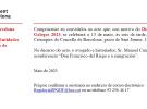 Día das Letras Galegas 2023 de la FEGALCAT, en Barcelona