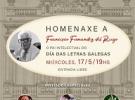 Día das Letras Galegas 2023 no Centro Galego de Montevideo