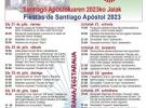 Festas de Santiago Apóstolo 2023 do Centro Galego de Vitoria