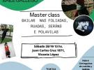 Máster-class "Bailar nas foliadas, ruadas, seráns e polavilas", en Bos Aires