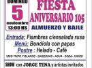 105º Aniversario da Asociación Centro Partido de Carballiño de Bos Aires