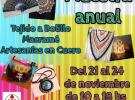 Mostra anual de tecido de palillos, macramé e artesanías en coiro no Centro Gallego de Avellaneda