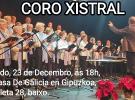 Concierto Fin de Año 2023 del Coro Xistral de la Casa de Galicia en Gipuzkoa