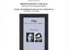Presentación do nº 13 de Olga - Revista de poesía galega en Madrid Presentación do nº 13 de Olga - Revista de poesía galega en Madrid
