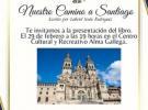 Presentación do libro "Nuestro camino a Santiago", en Montevideo Presentación do libro "Nuestro camino a Santiago", en Montevideo