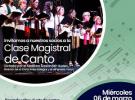 Clase maxistral de canto en Caracas