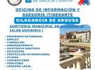 Oficina de información e asesoría itinerante de FEVEGA en Vilagarcía de Arousa