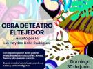 Representación de "El Tejedor", en Caracas