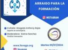 Jornadas de formación y orientación al retornado "Hablemos de: arraigo para la formación"