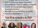 Oficina itinerante da Asociación de Pensionados y Jubilados de Venezuela en Galicia - APEJUVEG, en Villagarcía de Arousa
