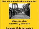 Fiesta Homenaje a los emigrantes en el Centro Cultural y Recreativo Alma Gallega