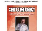 Jornada de humor en el Centro Gallego de Madrid con los cuentos de Fernando Lago Jornada de humor en el Centro Gallego de Madrid con los cuentos de Fernando Lago