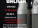 Estreno del año del programa "Hoxe Galicia" del Centro Gallego de Salamanca Estreno del año del programa "Hoxe Galicia" del Centro Gallego de Salamanca
