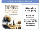 Presentación del libro "De Miracles i Prodigis en el Camí de Sant Jaume", de Miquel Rodríguez, en el Centro Gallego de Barcelona Presentación del libro "De Miracles i Prodigis en el Camí de Sant Jaume", de Miquel Rodríguez, en el Centro Gallego de Barcelona