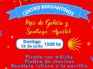 Xantar polo Mes de Galicia e Santiago Apóstolo no Centro Social e Cultural Bergantiños de Montevideo Xantar polo Mes de Galicia e Santiago Apóstolo no Centro Social e Cultural Bergantiños de Montevideo