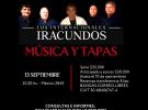 Noche de música y tapas, con Los Iracundos, en el Centro Cultural del Partido de A Estrada Noche de música y tapas, con Los Iracundos, en el Centro Cultural del Partido de A Estrada
