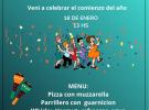 Primera fiesta del año en el Centro Cultural y Recreativo Alma Gallega de Montevideo.