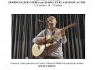 Concierto de Francisco Castro en el Centro Gallego de Madrid.