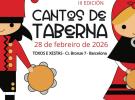 III Cantos de Taberna de Toxos e Xestas de Barcelona.