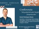 Conferencia de Daniel Rodríguez Baeza, especialista en Dermatología, en el Centro Gallego de Salamanca.