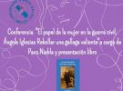 Celebración del Día de la Mujer organizado por la Federación de Entidades Culturales Gallegas de Catalunya.