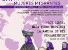 "8M: Homenaxe ás Mulleres Migrantes" no Centro Cultural e Recreativo Alma Galega en Montevideo.