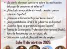 Oficina itinerante en Lalín da Asociación de Pensionistas e Xubilados de Venezuela en Galicia -APEJUVEG-.