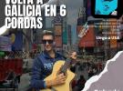 Presentación de "Volta a Galicia en 6 Cordas", con Rubén de Lis, en el Centro Orensano de Nueva Jersey.