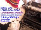 Noite das Letras Galegas no Centro Galego de Miranda de Ebro. Noite das Letras Galegas no Centro Galego de Miranda de Ebro.