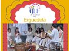 Actuación del Grupo Erguedela, de la Casa de Galicia en Valladolid, en el Festival de la Casa de la India.