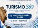 Actuación do Son da Ruxidoira do Padroado da Cultura Galega de Montevideo na Feira Internacional Turismo 360.