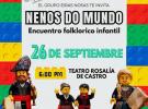 Encontro folclórico infantil na Irmandade Galega de Venezuela.