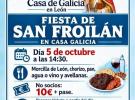Festa do San Froilán na Casa de Galicia en León.