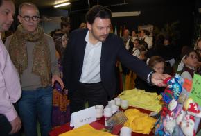 Miranda y Jesús Vázquez asistieron a la Jornada Intercultural organizada por 'Queixumes dos Pinos'