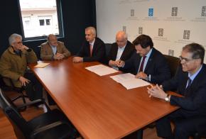 Miranda asinou cadanseu acordo de colaboración con dúas das mutuas sanitarias máis importantes de Uruguai, fundadas por galegos