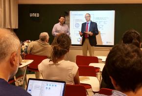 Miranda salienta na UNED as estratexias de emigración e retorno como ferramentas clave para incrementar o regreso de galegos en idade laboral, que aumentaron en máis dun 87 % desde 2009, ata alcanzar as 3.867 persoas