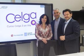 A Xunta presenta o curso Celga 3 en liña no marco do plan de formación en lingua galega
