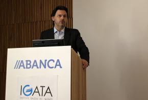 Miranda expone las medidas de la Xunta para la captación y retención del talento exterior en la jornada “Talento en la era 4.0”, organizada por el Instituto Galego do Talento, el IESIDE y Abanca