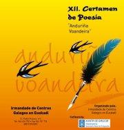 XII Certame de Poesía "Anduriña Voandeira" XII Certame de Poesía "Anduriña Voandeira"