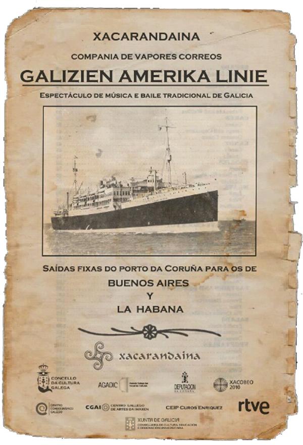 Galicien Amerika Linie