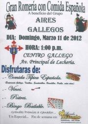 Romería a beneficio del Grupo de Baile Aires Gallegos de Puerto la Cruz