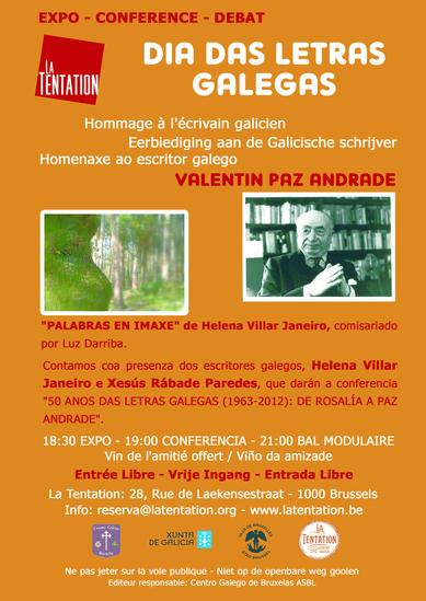 Mesa Redonda "50 Anos do Día das Letras Galegas (1963-2012): de Rosalía a Paz An