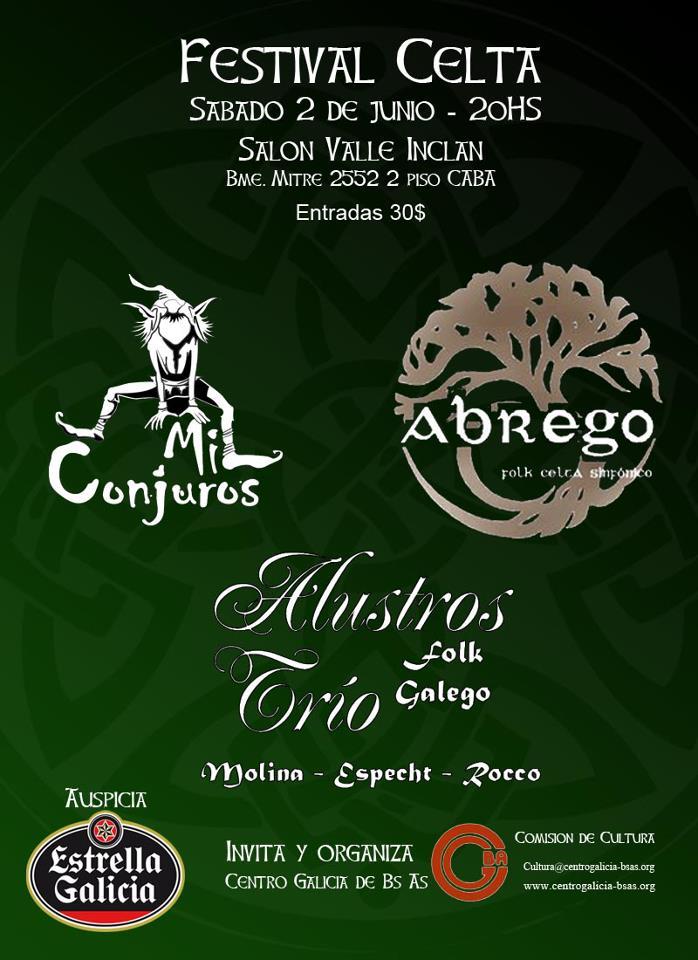 Festival Celta en Buenos Aires. 