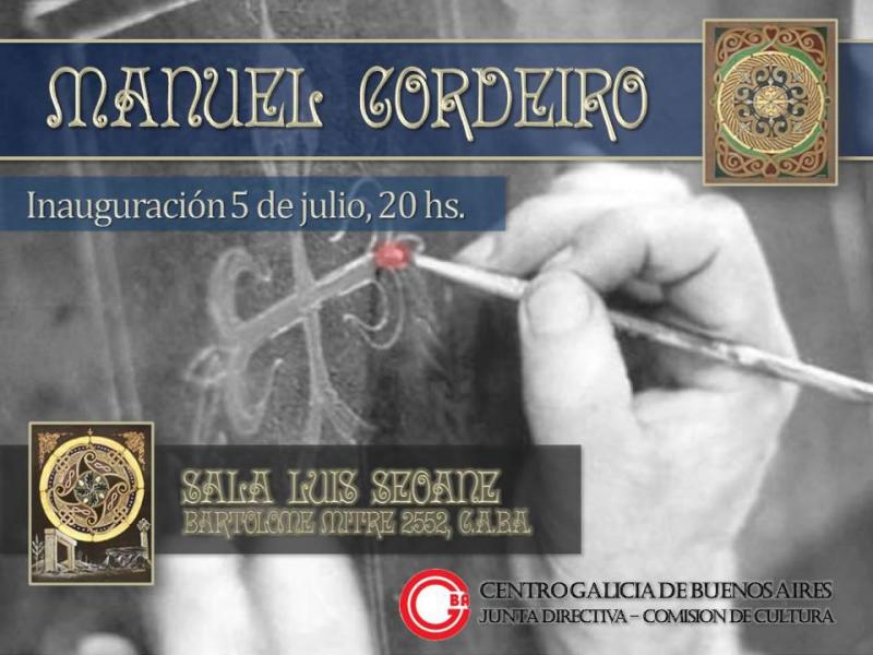 Mostra Homenaxe a Manuel Cordeiro en Bos Aires